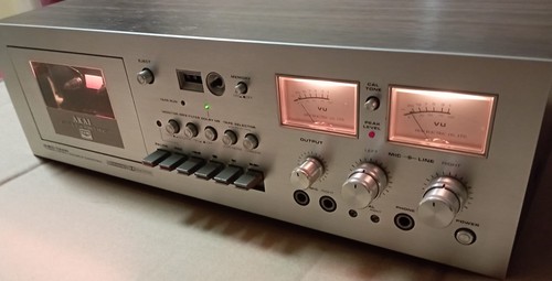 Deck cassette akai gxc 740d - deck,
