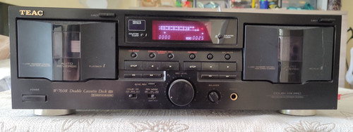 Piastra cassette teac 760 r - piastra,