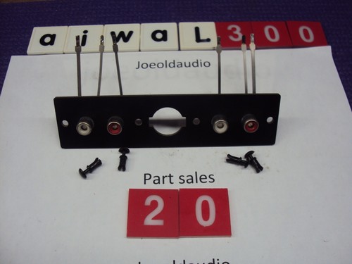 Pannello jack rca - jack, cassette