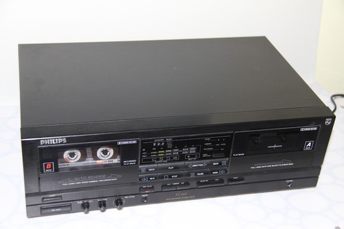 Piastra cassette philips - cassette,