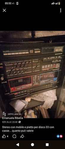 Philips 1464 stereo compatto - philips, f