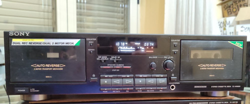 Piastra cassette sony - piastra, wr