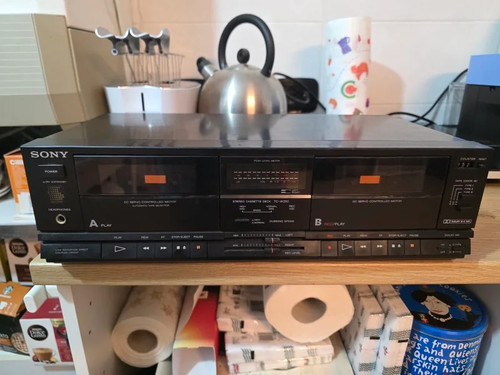 Piastra cassette sony - piastra,