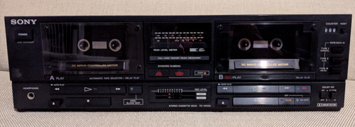 Sony w550 doppia piastra - doppia,